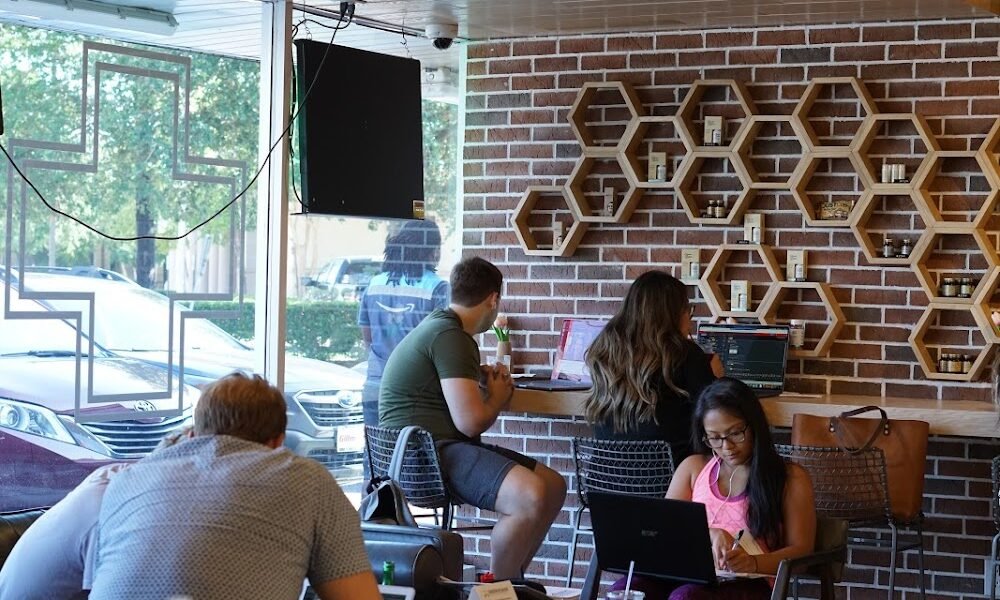 Grinder's Coffee Bar in Rice Village Houston