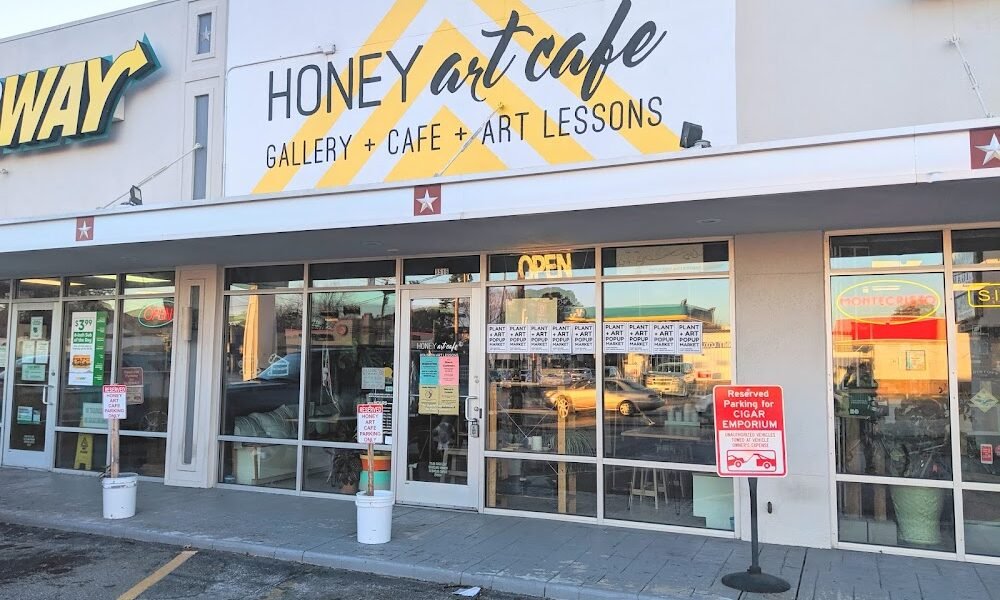 Honey Art Cafe in Rice Village Houston