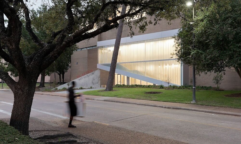 Blaffer Art Museum in Rice Village Houston